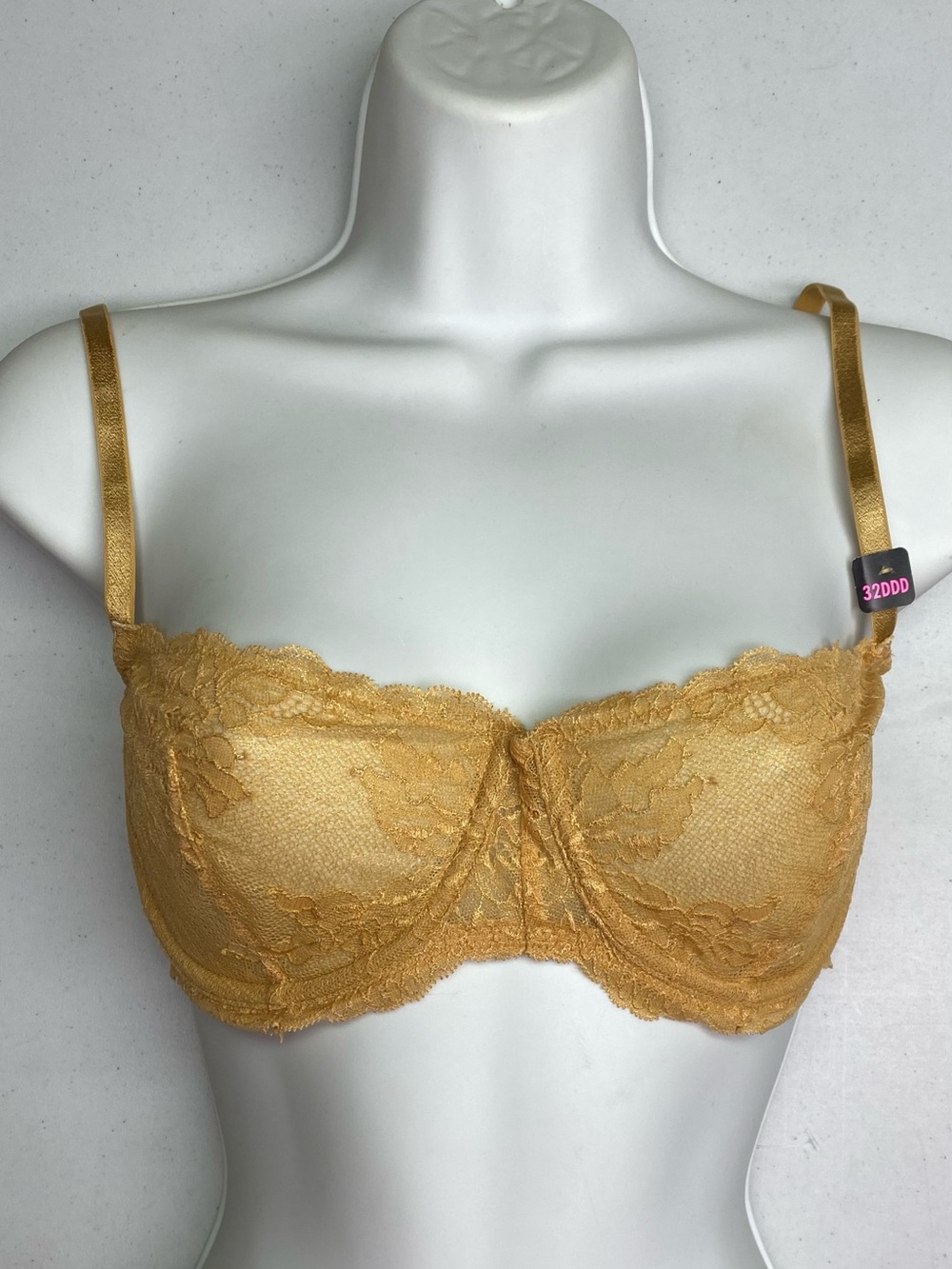 NWT LS CARAMEL Unlined Underwire, 32DDD, *P1029